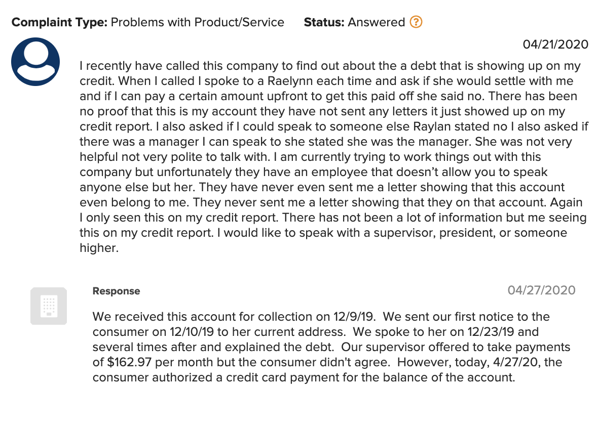 Is Merchants & Medical Credit a scam? Sue The Collector