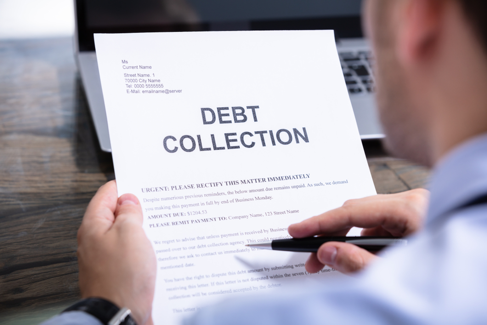 can you swear at a debt collector